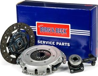 Borg & Beck HKT1180 - Kit d'embrayage cwaw.fr