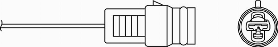 BorgWarner (BERU) 0 824 010 054 - Sonde lambda cwaw.fr