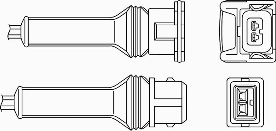 BorgWarner (BERU) 0 824 010 060 - Sonde lambda cwaw.fr