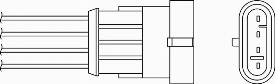 BorgWarner (BERU) 0824010061 - Sonde lambda cwaw.fr