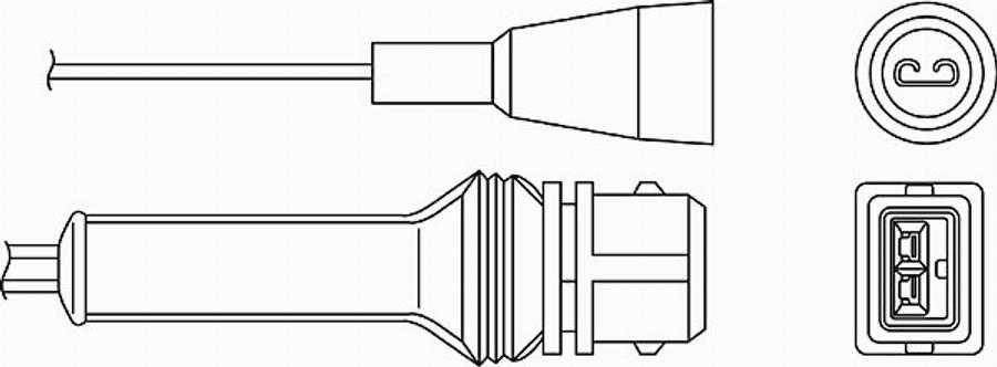 BorgWarner (BERU) 0 824 010 039 - Sonde lambda cwaw.fr