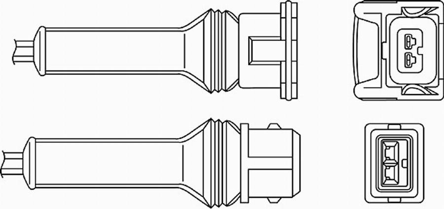 BorgWarner (BERU) 0 824 010 037 - Sonde lambda cwaw.fr