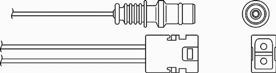 BorgWarner (BERU) 0 824 010 027 - Sonde lambda cwaw.fr