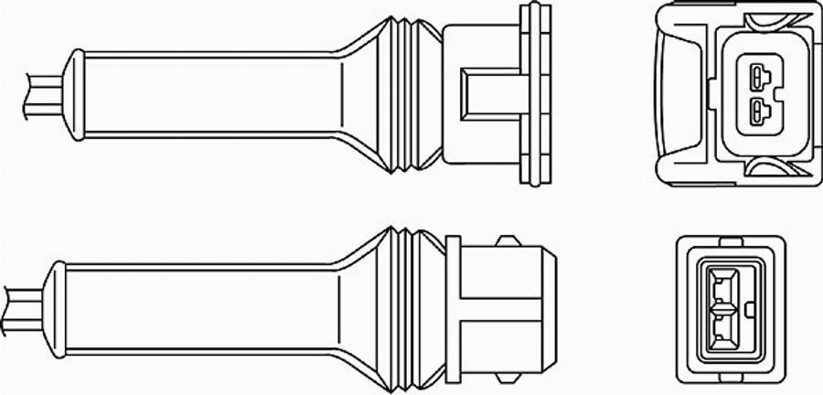 BorgWarner (BERU) 0 824 010 071 - Sonde lambda cwaw.fr