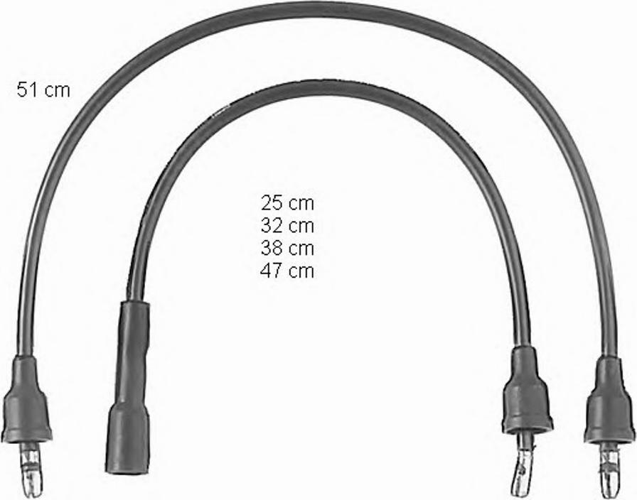 BorgWarner (BERU) 0300890579 - Kit de câbles d'allumage cwaw.fr