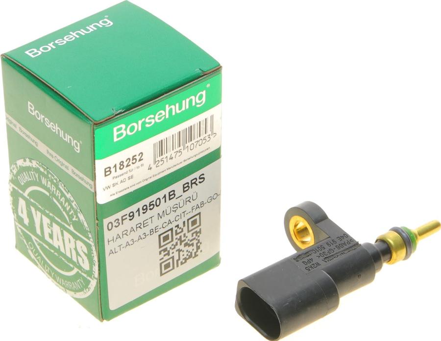 Borsehung B18252 - Sonde de température, liquide de refroidissement cwaw.fr