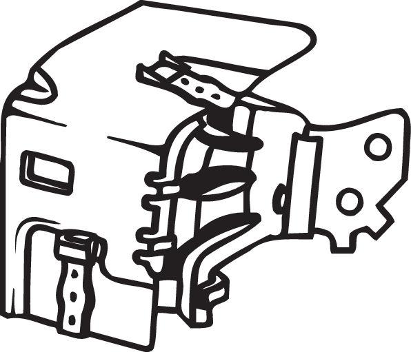 Bosal 255-204 - Suspension, échappement cwaw.fr