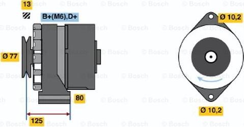 BOSCH 9 120 144 101 - Alternateur cwaw.fr