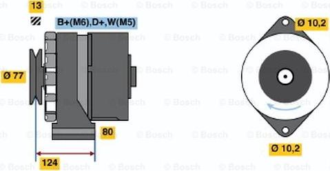 BOSCH 9 120 144 122 - Alternateur cwaw.fr