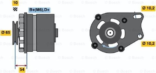 BOSCH 9 120 144 241 - Alternateur cwaw.fr