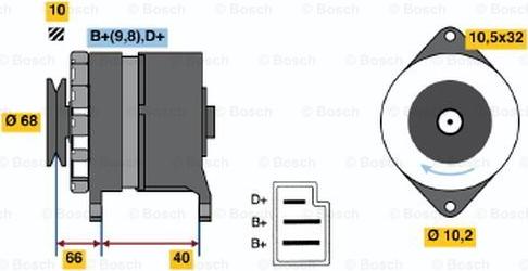 BOSCH 9 120 144 288 - Alternateur cwaw.fr