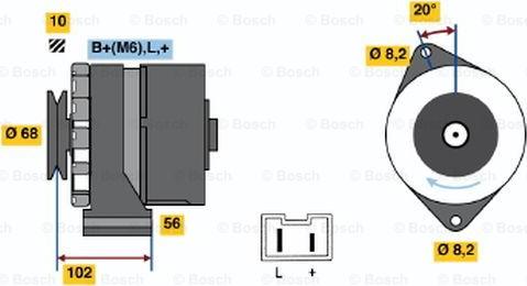 BOSCH 9 120 144 278 - Alternateur cwaw.fr