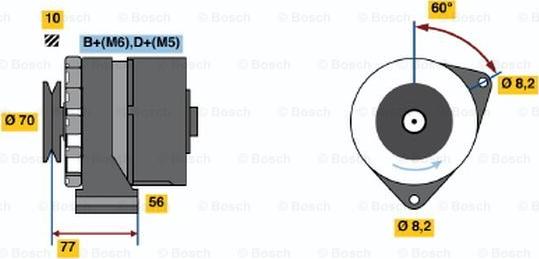 BOSCH 9 120 143 223 - Alternateur cwaw.fr