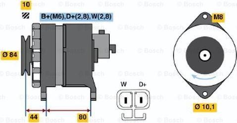 BOSCH 9 120 334 641 - Alternateur cwaw.fr