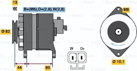 BOSCH 9 120 334 642 - Alternateur cwaw.fr