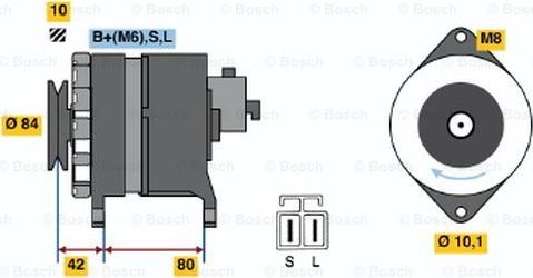 BOSCH 9 120 334 632 - Alternateur cwaw.fr