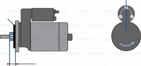 BOSCH 6 004 AA0 021 - Démarreur cwaw.fr