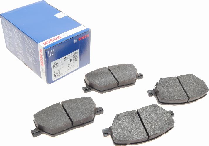 BOSCH 0 986 494 941 - Kit de plaquettes de frein, frein à disque cwaw.fr