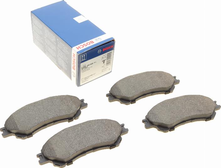 BOSCH 0 986 494 936 - Kit de plaquettes de frein, frein à disque cwaw.fr