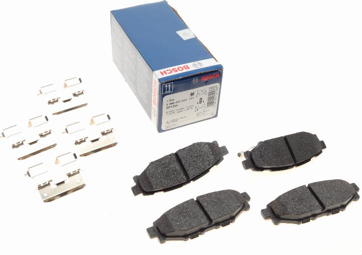 BOSCH 0 986 494 444 - Kit de plaquettes de frein, frein à disque cwaw.fr