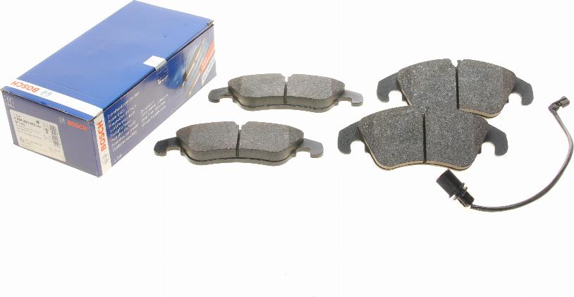 BOSCH 0 986 494 456 - Kit de plaquettes de frein, frein à disque cwaw.fr