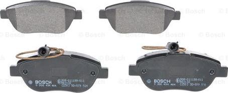 BOSCH 0 986 494 464 - Kit de plaquettes de frein, frein à disque cwaw.fr