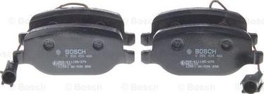 BOSCH 0 986 494 466 - Kit de plaquettes de frein, frein à disque cwaw.fr