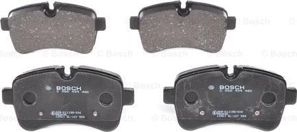 BOSCH 0 986 494 460 - Kit de plaquettes de frein, frein à disque cwaw.fr