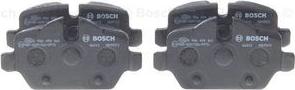 BOSCH 0 986 494 461 - Kit de plaquettes de frein, frein à disque cwaw.fr