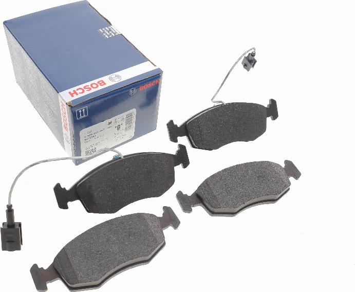 BOSCH 0 986 494 463 - Kit de plaquettes de frein, frein à disque cwaw.fr