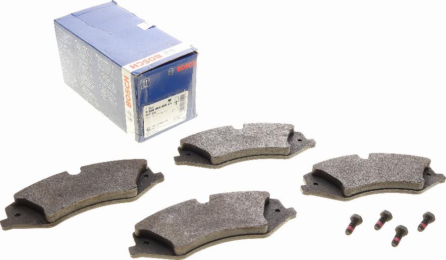 BOSCH 0 986 494 408 - Kit de plaquettes de frein, frein à disque cwaw.fr