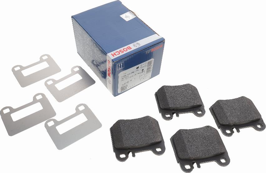 BOSCH 0 986 494 410 - Kit de plaquettes de frein, frein à disque cwaw.fr