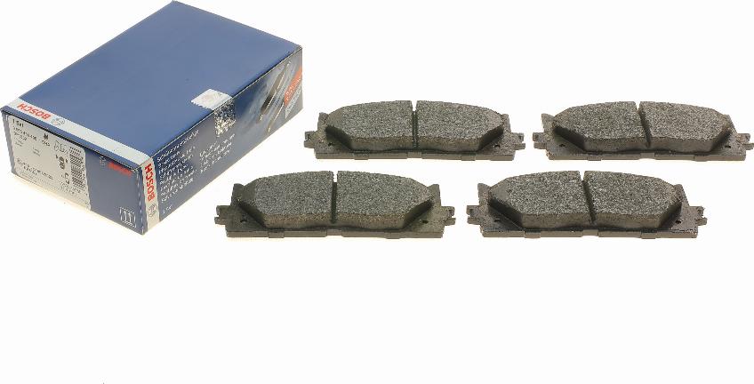 BOSCH 0 986 494 430 - Kit de plaquettes de frein, frein à disque cwaw.fr