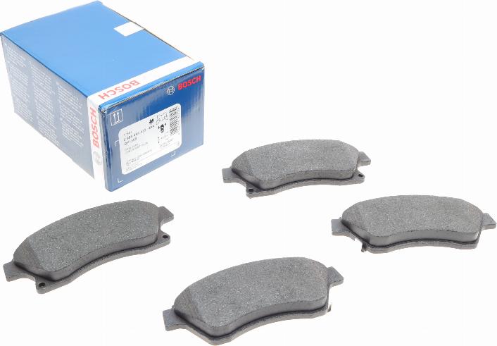 BOSCH 0 986 494 433 - Kit de plaquettes de frein, frein à disque cwaw.fr