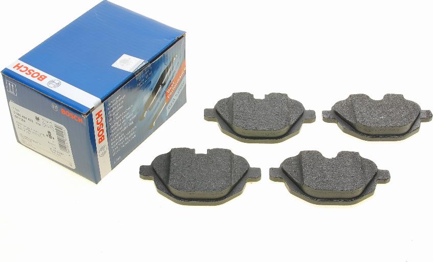 BOSCH 0 986 494 432 - Kit de plaquettes de frein, frein à disque cwaw.fr