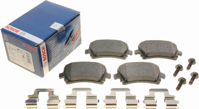 BOSCH 0 986 494 595 - Kit de plaquettes de frein, frein à disque cwaw.fr