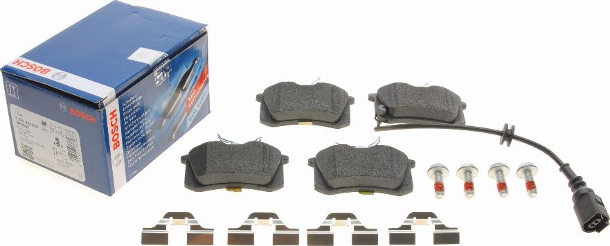 BOSCH 0 986 494 598 - Kit de plaquettes de frein, frein à disque cwaw.fr