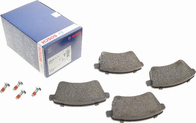 BOSCH 0 986 494 552 - Kit de plaquettes de frein, frein à disque cwaw.fr