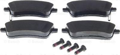 BOSCH 0 986 494 552 - Kit de plaquettes de frein, frein à disque cwaw.fr