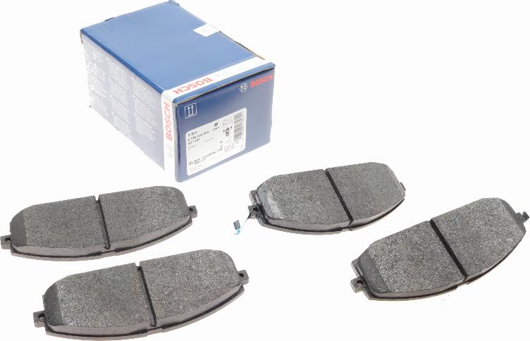 BOSCH 0 986 494 560 - Kit de plaquettes de frein, frein à disque cwaw.fr