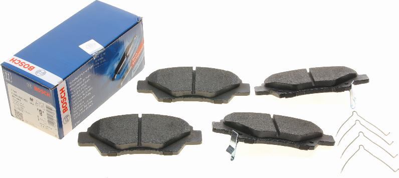 BOSCH 0 986 494 562 - Kit de plaquettes de frein, frein à disque cwaw.fr