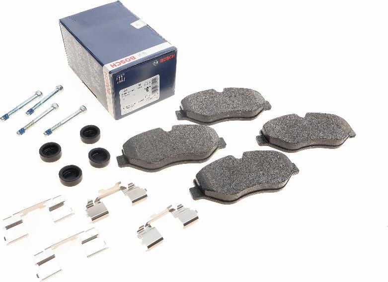 BOSCH 0 986 494 582 - Kit de plaquettes de frein, frein à disque cwaw.fr