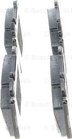 BOSCH 0 986 494 576 - Kit de plaquettes de frein, frein à disque cwaw.fr