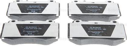 BOSCH 0 986 494 576 - Kit de plaquettes de frein, frein à disque cwaw.fr