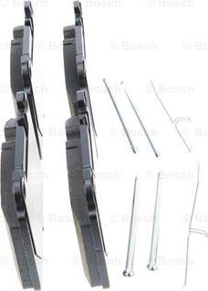 BOSCH 0 986 494 694 - Kit de plaquettes de frein, frein à disque cwaw.fr