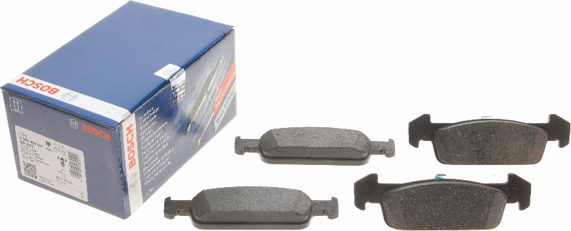 BOSCH 0 986 494 697 - Kit de plaquettes de frein, frein à disque cwaw.fr