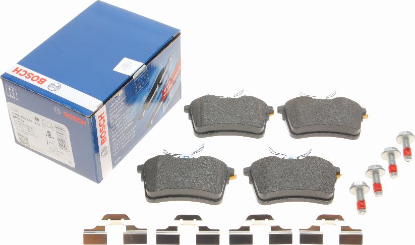 BOSCH 0 986 494 646 - Kit de plaquettes de frein, frein à disque cwaw.fr