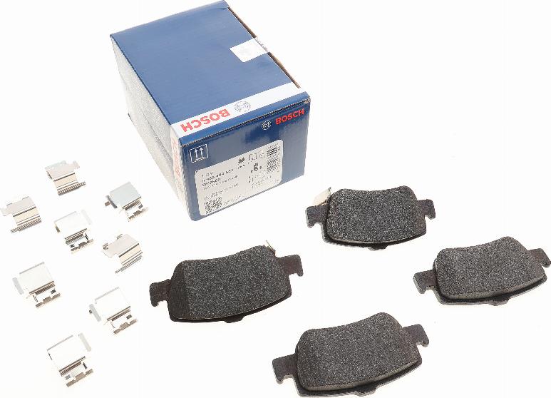 BOSCH 0 986 494 651 - Kit de plaquettes de frein, frein à disque cwaw.fr