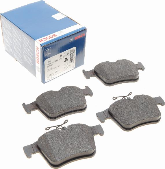 BOSCH 0 986 494 658 - Kit de plaquettes de frein, frein à disque cwaw.fr