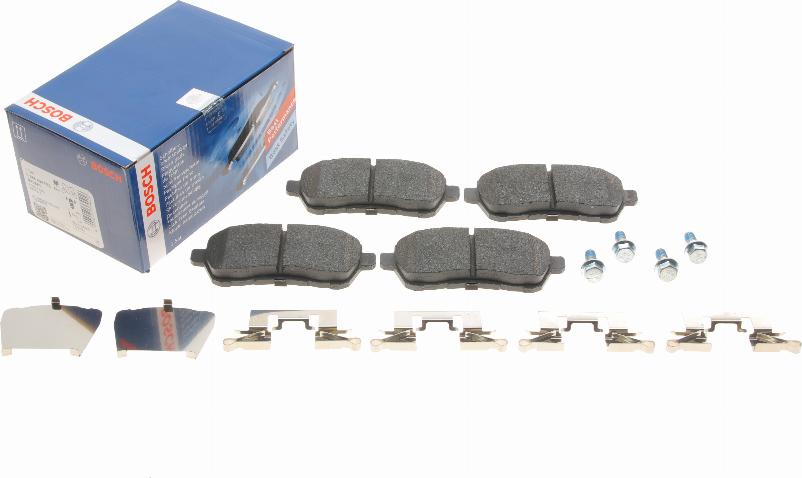 BOSCH 0 986 494 652 - Kit de plaquettes de frein, frein à disque cwaw.fr